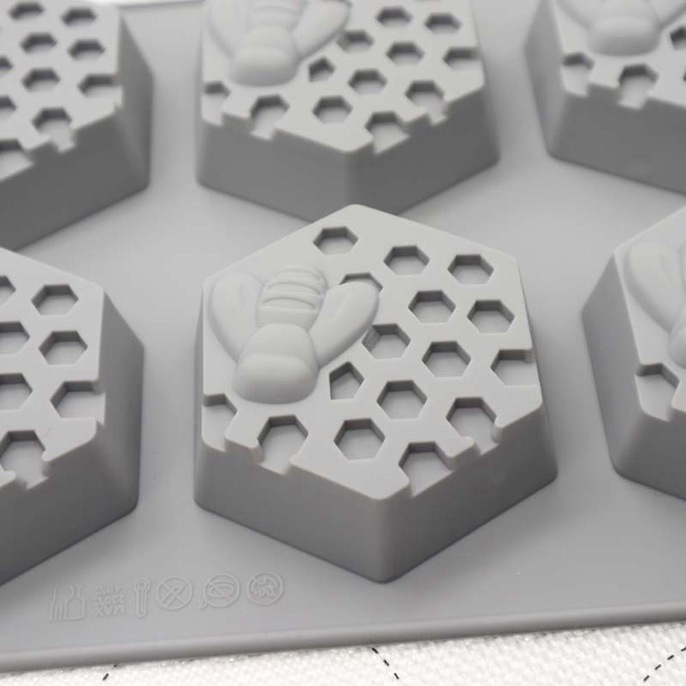 Khuôn Làm Xà Phòng Bằng Silicone Hình Con Ong