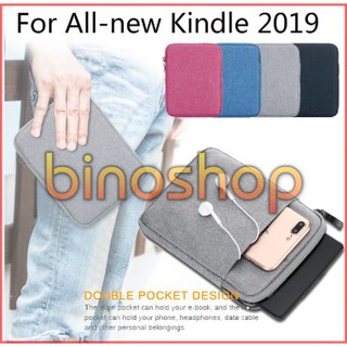 [New Kindle 10th] Túi chống sốc máy đọc sách New Kindle 10th 6" có ngăn đựng phụ kiện