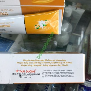 Kem đánh răng dược liệu Thái Dương