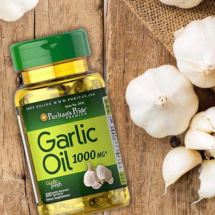 TINH DẦU TỎI MỸ Garlic Puritans Pride 1000mg của Mỹ 100 viên [CÓ TEM CHỐNG HÀNG GIẢ] | BigBuy360 - bigbuy360.vn