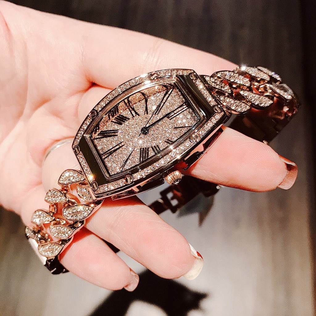 Đồng Hồ Nữ Davena Dây Mắc Xích Rose Gold 36mm Chính Hãng