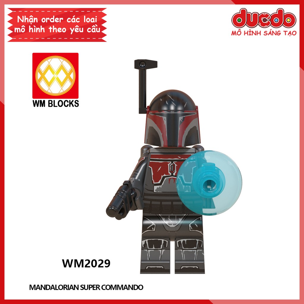 Minifigures các nhân vật trong Star Wars tuyệt đẹp - Đồ chơi Lắp ghép Xếp hình Mini Mô hình WM 6098