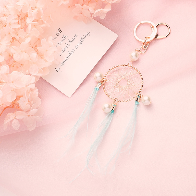 Móc Khóa Kim Loại Hình Dreamcatcher