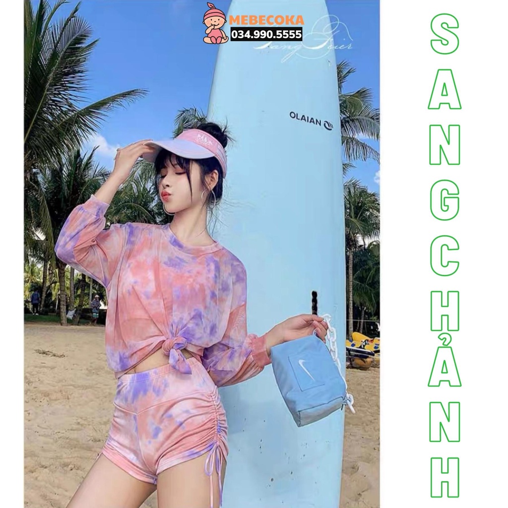 BIKINI LOẠI ĐẸP ,Bikini 3 mảnh, đồ bơi sexy kèm áo mặc đi biển đi bơi Hàng Cao Cấp