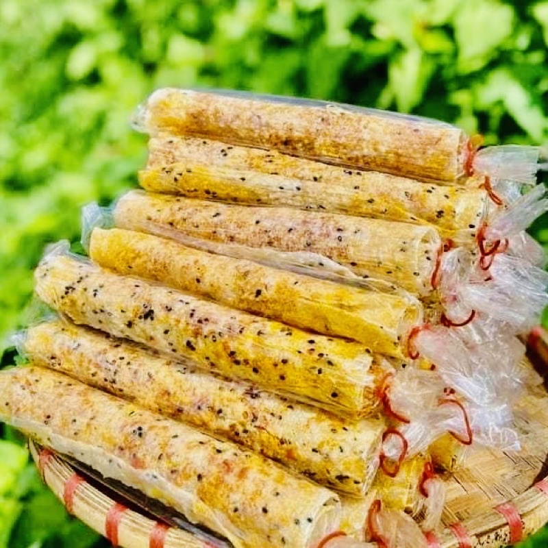 Bánh tráng nướng cuộn 4 loại nhânsiêu ngon