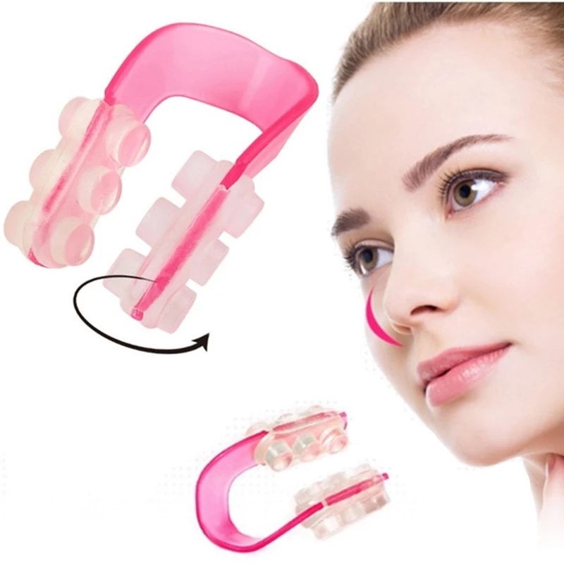 1 Dụng Cụ Kẹp Nâng Mũi Định Hình Mũi An Toàn Không Đau Cho Nữ