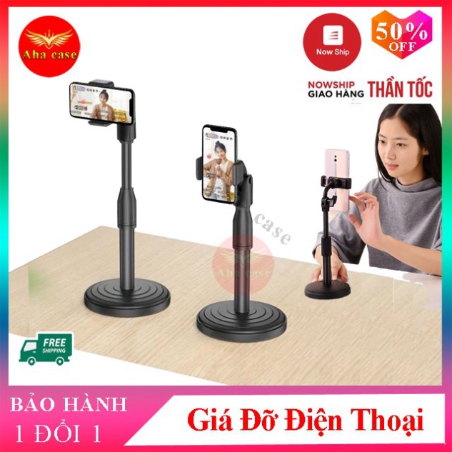 giá đỡ điện thoại. [Hàng Loại 1] Giá Đỡ Điện Thoại livestream xem video Ổn Định Xoay 360 Độ dùng để Quay Phim Ghi Hình Đ