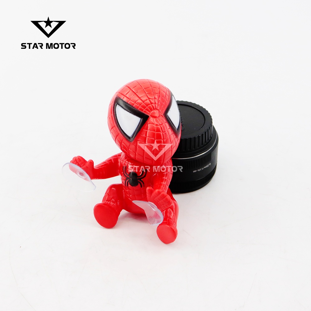 Người nhện Spider man gắn đuôi xe máy, xe điện, Ô tô nghộ nghĩnh