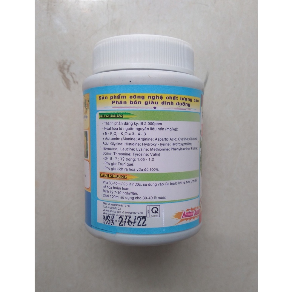 Dưỡng Nụ Mai - Siêu dưỡng nụ, Mập nụ, Hoa mai nở lâu tàn, Màu đẹp, Chống rụng hoa - Hủ 100ml