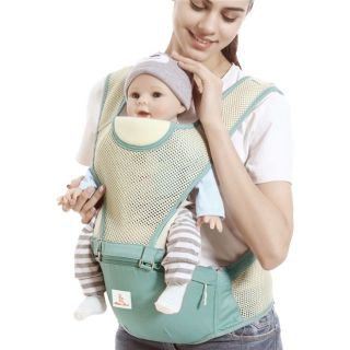 Địu ngồi mùa hè Happy Walk 809 siêu nhẹ siêu thoáng mát