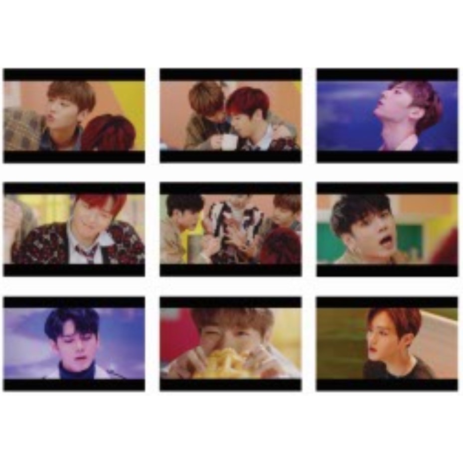 Lomo card 63 ảnh WANNA ONE - MV SPRING BREEZE