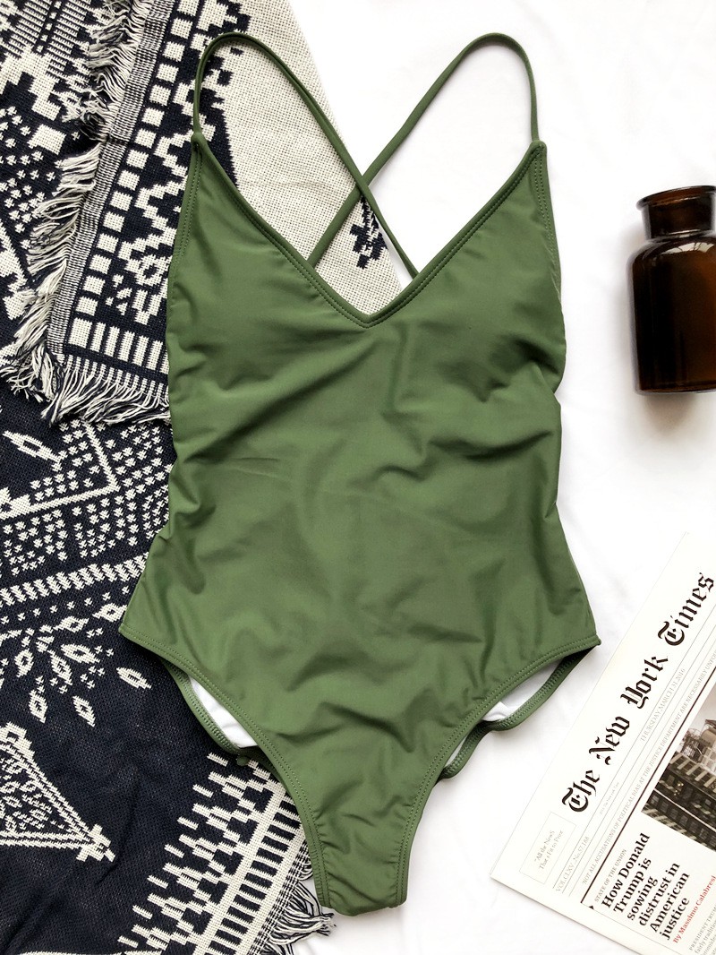 [Mã FAGREEN245 giảm 10% tối đa 30K đơn 99K] ONE PIECE Đồ Bơi Một Mảnh Màu Trơn Đơn Giản | BigBuy360 - bigbuy360.vn