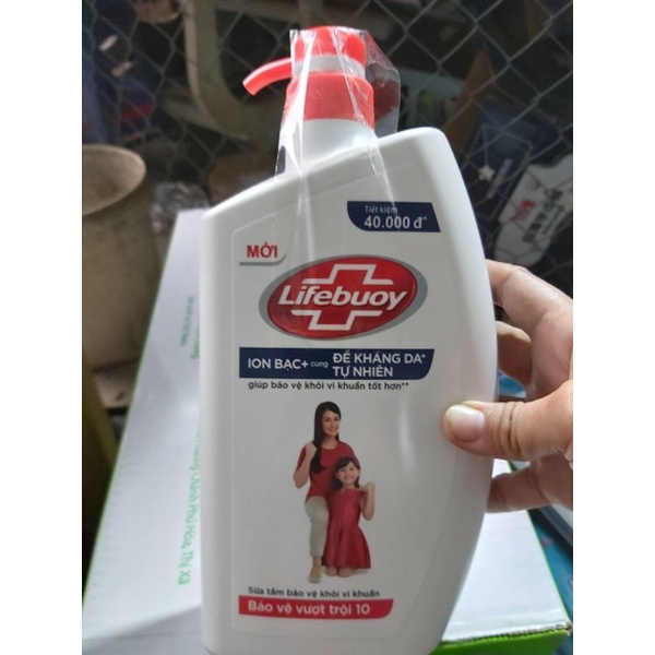 Sữa tắm Lifebuoy Bảo vệ khỏi vi khuẩn 850g