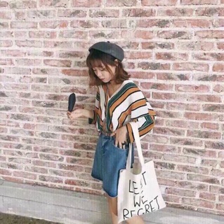 ( Xả Lỗ ) Áo somi sọc kiểu 656