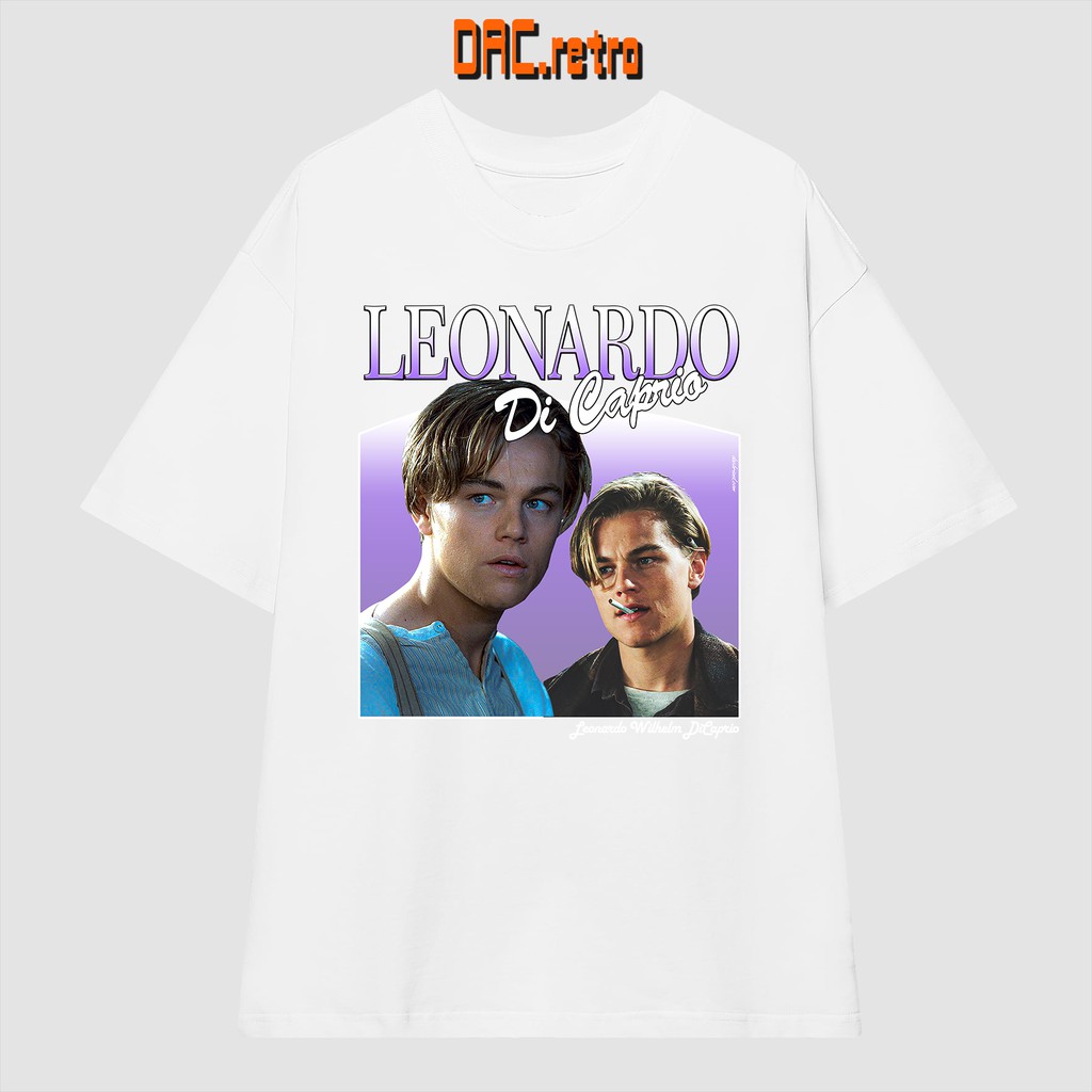 Áo thun DAC Vintage Leonardo DiCapri tay lỡ