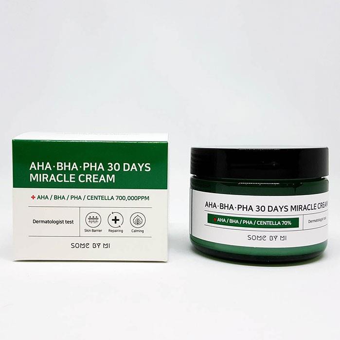 Kem dưỡng ẩm ngừa mụn mùa đông hiệu quả Some By Mi MOON21 AHA-BHA-PHA 30 Days Miracle Cream 60ml