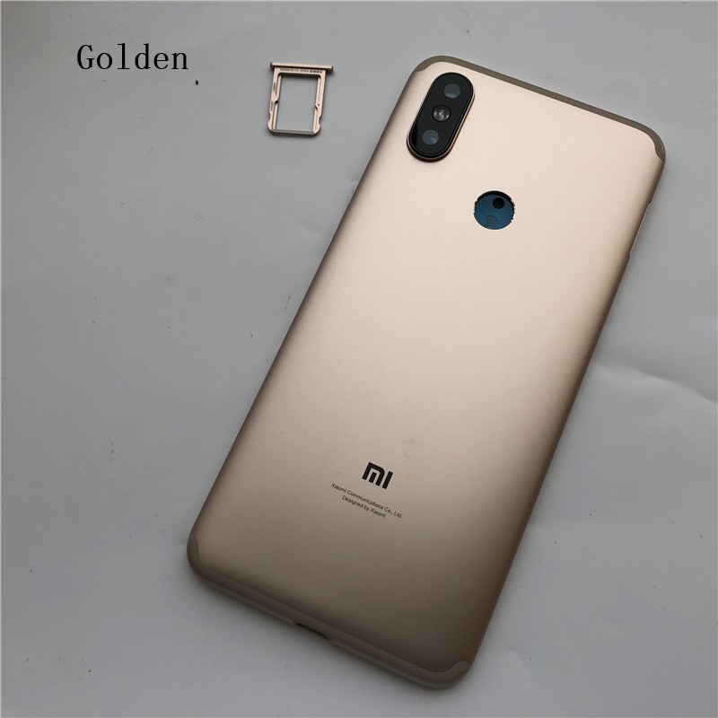 Mặt Lưng Điện Thoại Kèm Khay Đựng Thẻ Sim Cho Xiaomi 6x Mi 6x Mi A2