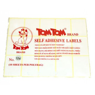 Nhãn Decal Tomy đủ số