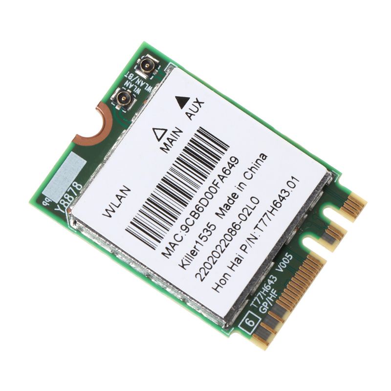 Thẻ Chuyển Đổi WiFi AC 867Mbps 4 1 Không Dây 1525 N1525 NGFF