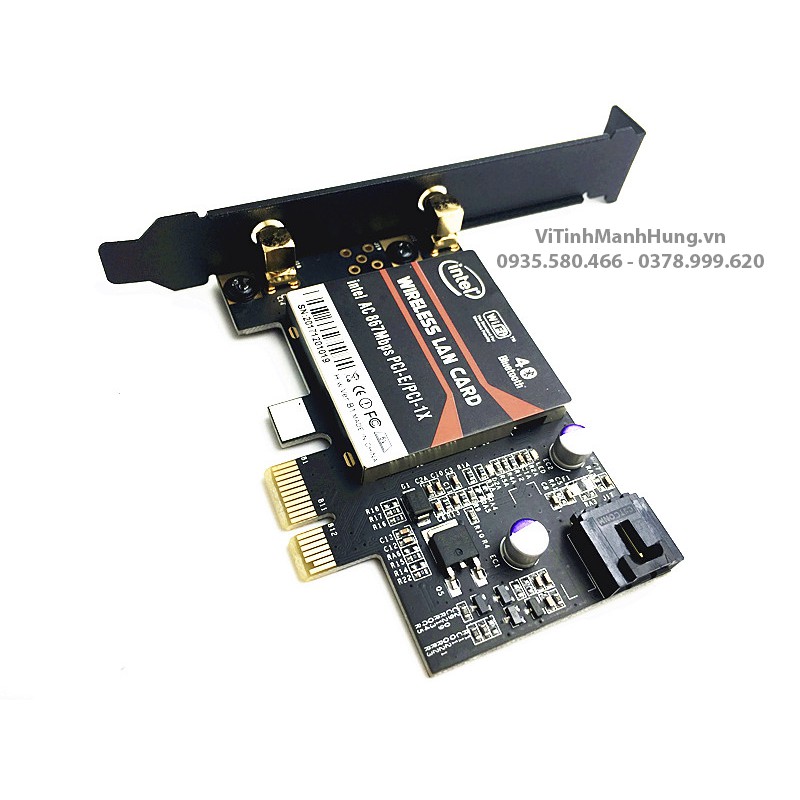 Card thu wifi Intel Wireless AC 8260, 867M, Bluetooth 4.2 | BigBuy360 - bigbuy360.vn