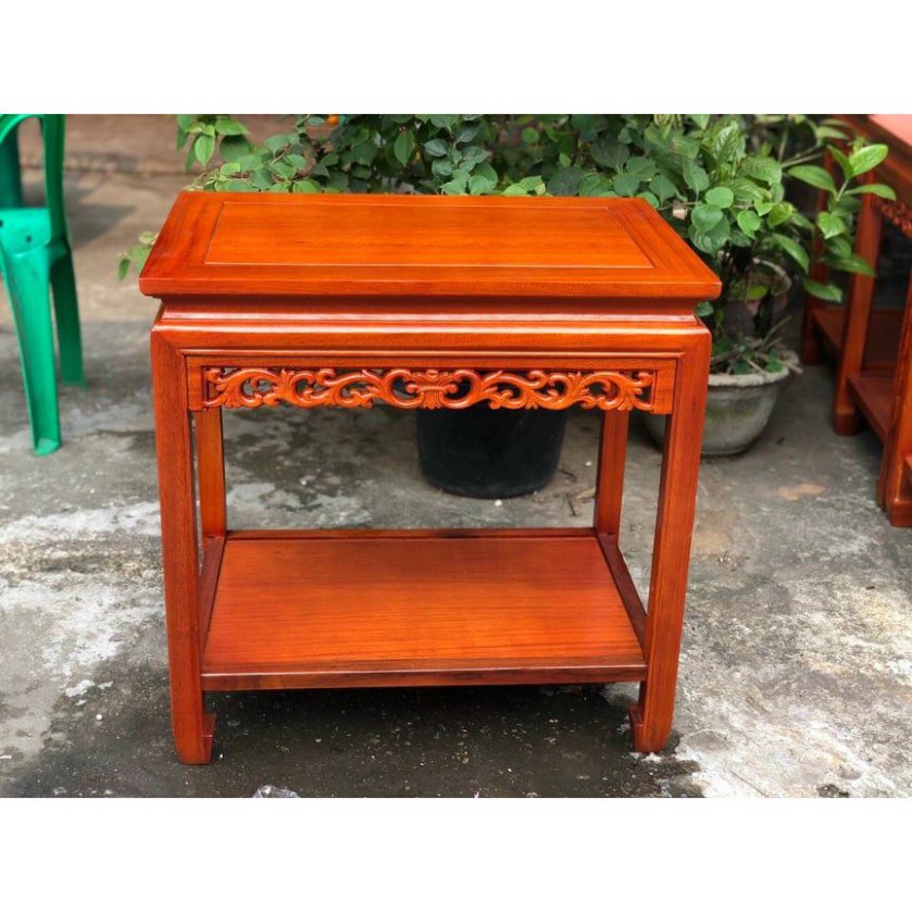 Bàn gỗ hương đá (cao 70cm, mặt 40x60 cm) - NHẬN ĐẶT HÀNG