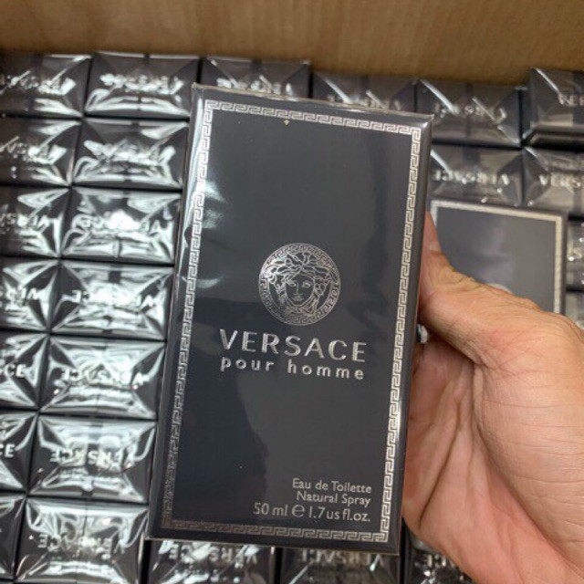 [HÀNG CHÍNH HÃNG] NƯỚC HOA VERSACE POUR HOMME 50ML FULL SEAL [HOÀN TIỀN GẤP 1000%]