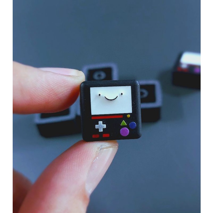 Keycap resin BMO tone đen trang trí bàn phím cơ gaming