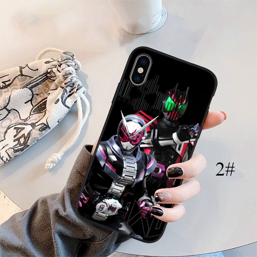 Ốp Điện Thoại Họa Tiết Kamen Rider Độc Đáo Cho iPhone 5 5S 6 6S 7 8 11 Pro Max Plus SE XR IJ78