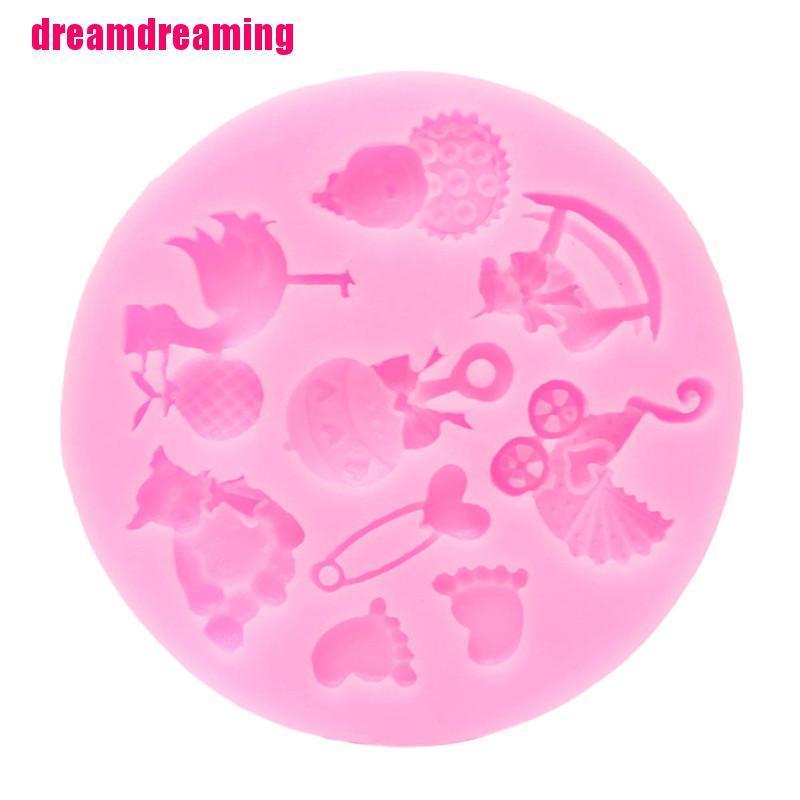 Khuôn Silicone Làm Kẹo Đường Độc Đáo Tiện Dụng