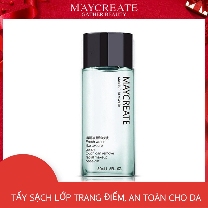 [Mua 1 tặng 1] Nước tẩy trang maycreate/ Make-up remover