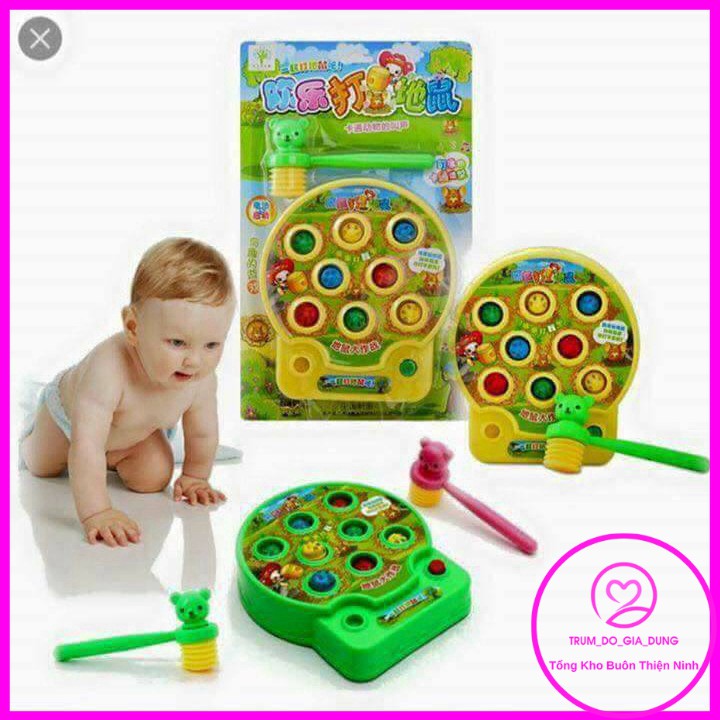Bộ đồ chơi đập chuột phát nhạc cho bé