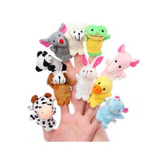 [ĐỒ_CHƠI_GIÁ_RẺ] set 10 con vật rối ngón kể chuyện chủ đề động vật