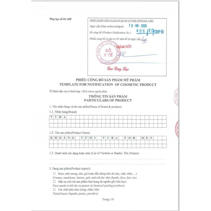 XỊT KHOÁNG TƯƠI THIÊN NHIÊN VIBA FOR MEN - dành riêng cho nam cấp ẩm, dưỡng da, cân bằng PH phục hồi tổn thương cho da. | BigBuy360 - bigbuy360.vn