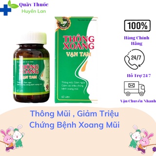 THÔNG XOANG - GIẢM TRIỆU CHỨNG VIÊM XOANG , HẮT HƠI , SỔ MŨI, ĐAU NHỨC VÙNG XOANG , TRÁN