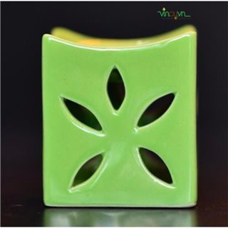 ĐẾ ĐỐT TINH DẦU BẰNG NẾN - HÌNH VUÔNG- Mau ngẫu nhiên