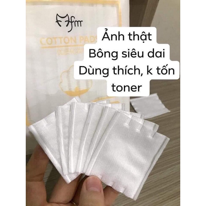 Túi 222 miếng Bông Tẩy Trang Nội Địa Trung 3 lớp – BBC Cosmetic