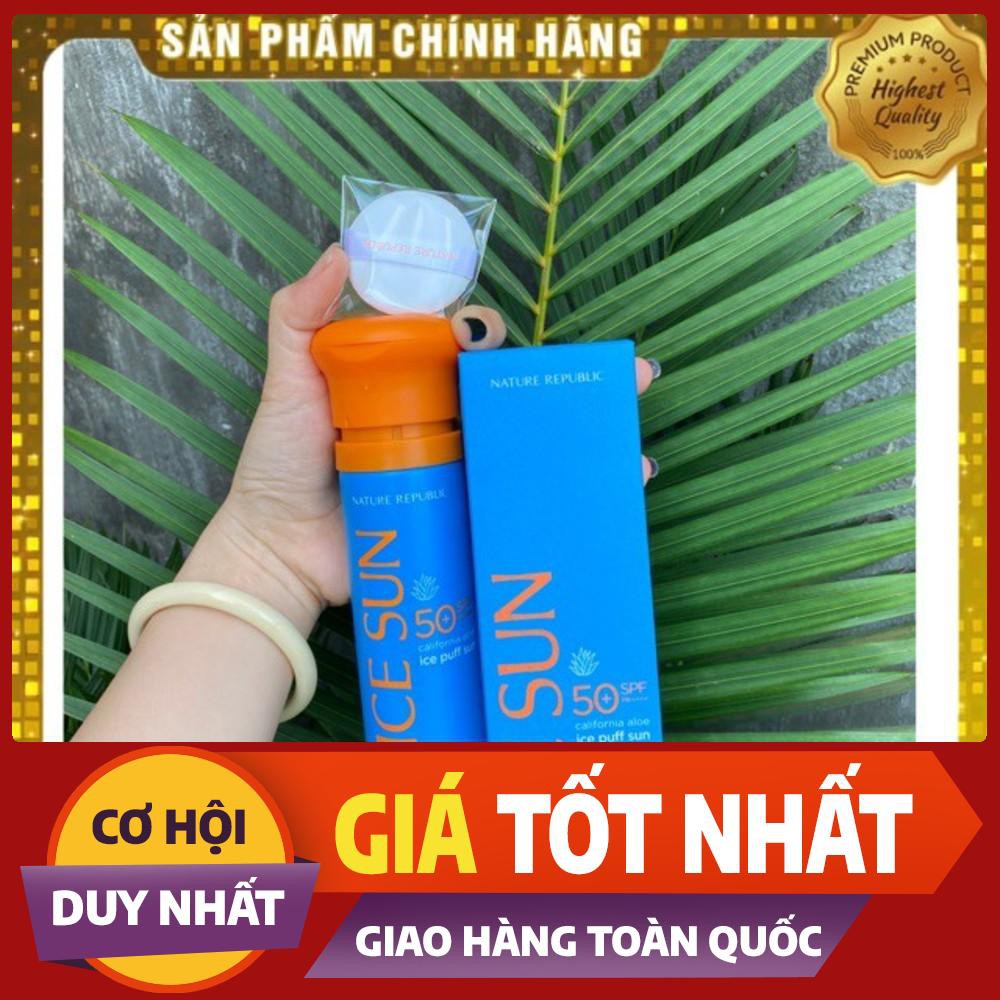 Kem Chống Nắng Ice Sun Nature Republic SPF 50 PA+++
