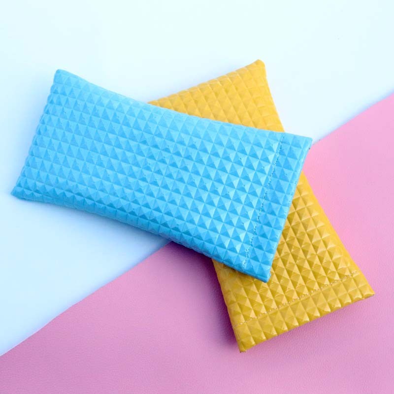 1 Túi Đựng Mắt Kính Bằng Da PU Thời Trang Ốp