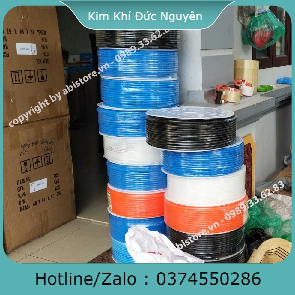 [1 CUỘN 100M DÂY LOẠI TỐT] DÂY PHUN SƯƠNG 8MM, DÂY PE PHUN SƯƠNG LÀM MÁT