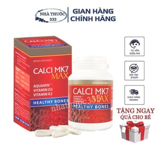 Calci MK7 Max - Tăng chiều cao cho Tuổi Dậy Thì, bà Bầu, Người Cao Tuổi - Giúp xương và răng chắc khỏe