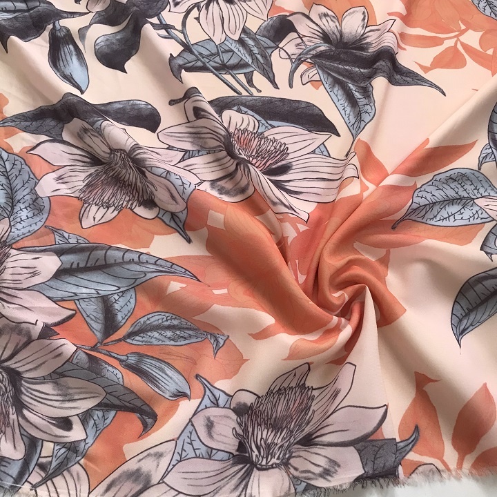 Vải Voan Chiffon Mềm Mịn, Rũ, Giãn Nhẹ - Khổ 1m55 - May Áo Dài, Đầm, Áo Kiểu - Cần Phải Lót
