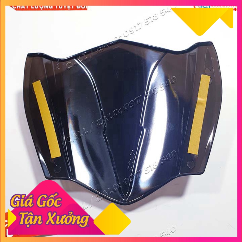 Chắn Gió Sh 2020 - SH 2021 - Sh 2022 Nhựa Trong Suốt + Tem HONDA Chữ Đỏ Chính Hãng (Ảnh Sp thật)