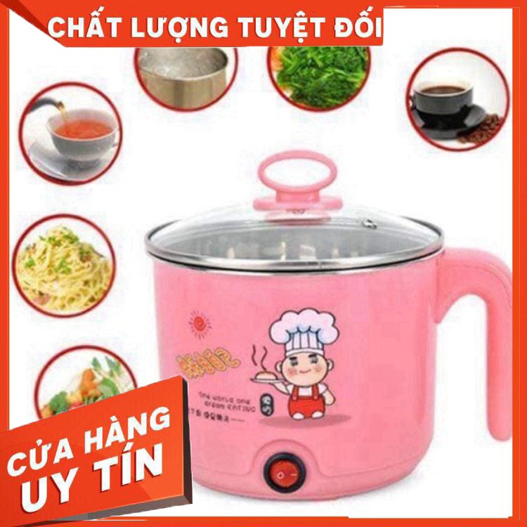 [ Hàng Chính Hãng ] Ca lẩu mini nấu mì tôm siêu tiện lợi  1.8 Lít