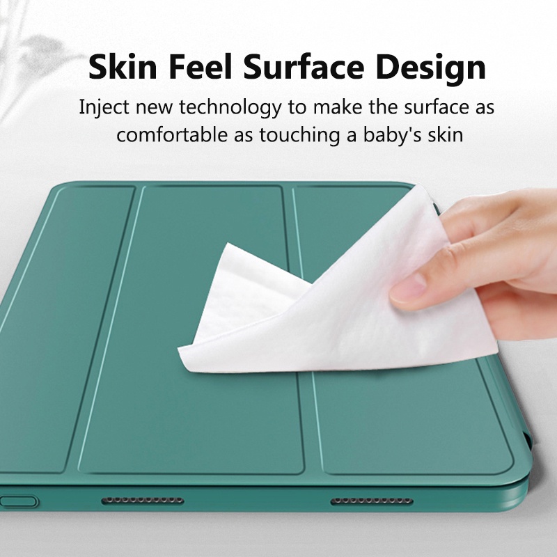 Bao Da Máy Tính Bảng Silicon Mỏng Từ Tính Có Giá Đỡ Cho Xiaomi Mi Pad 5 Pro Funda iPad MiPad 5 11 Mipad5 Mi Pad5