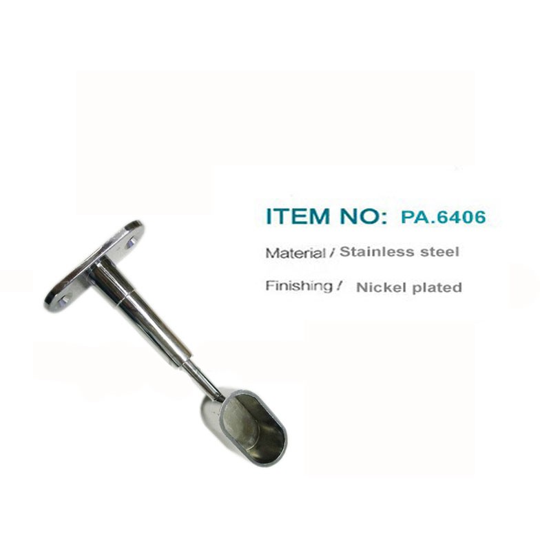 pát tăng chỉnh bít đầu treo thanh suốt tủ áo (2cái)