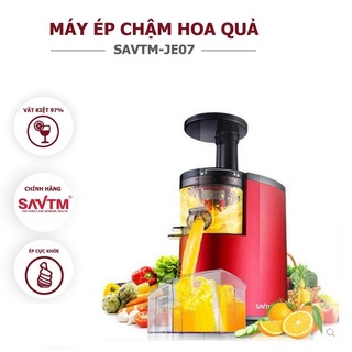 MÁY ÉP CHẬM/ MÁY ÉP TRÁI CÂY SATVM JE07 VẮT KIỆT BÃ [BẢO HÀNH 12 THÁNG]