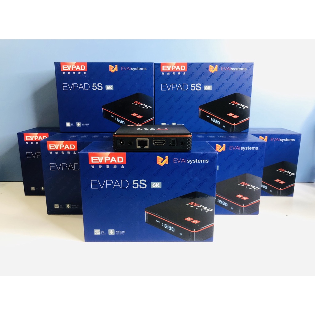 Tivi Box EVPAD 6P-5S+,,5P New xem MIỄN PHÍ truyền hình Việt Nam Nhật Bản,Hàn,Trung Quốc ,Đài Loan