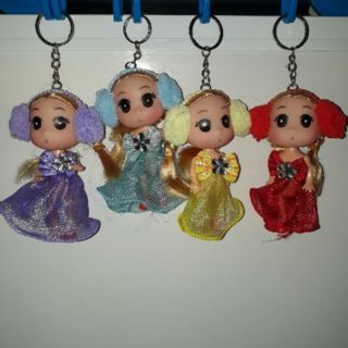Sỉ 10 móc khóa búp bê chibi 10cm
