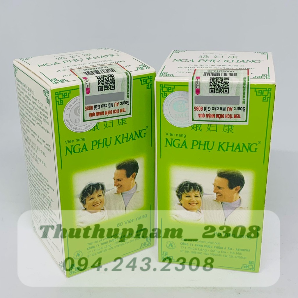 NGA PHỤ KHANG (Hộp 60 viên)