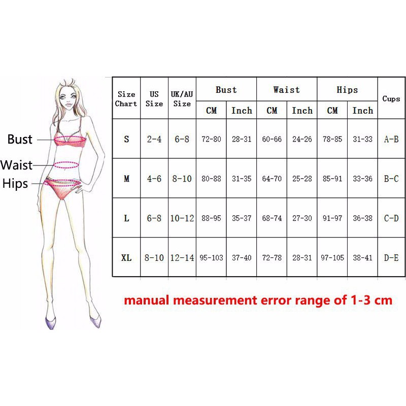 Bộ Đồ Bơi Bikini Không Gọng Lưng Thấp Có Đệm Ngực Thời Trang SC02